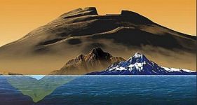 Poređenje: Olympus Mons i Mont Everest 