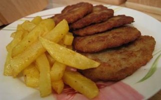 Svinjski kotlet sa krompirom