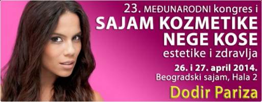 Sajam kozmetike 2014. - Dodir Pariza