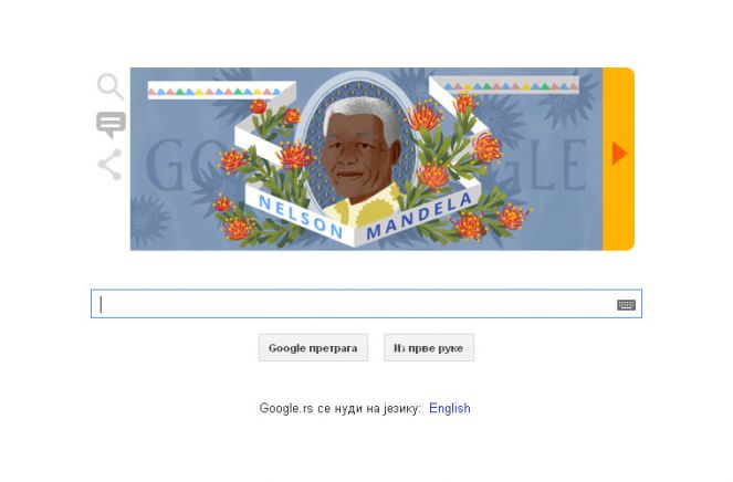 Нелсон Мандела - Google obeležava dan kada je rođen Nelson Mandela