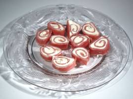 Rolnice od šunke punjene sirom