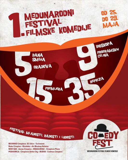 KONAČNO - FESTIVAL SMEHA I DOBROG RASPOLOŽENJA OD 25. DO 29. MAJA